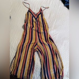 Striped romper